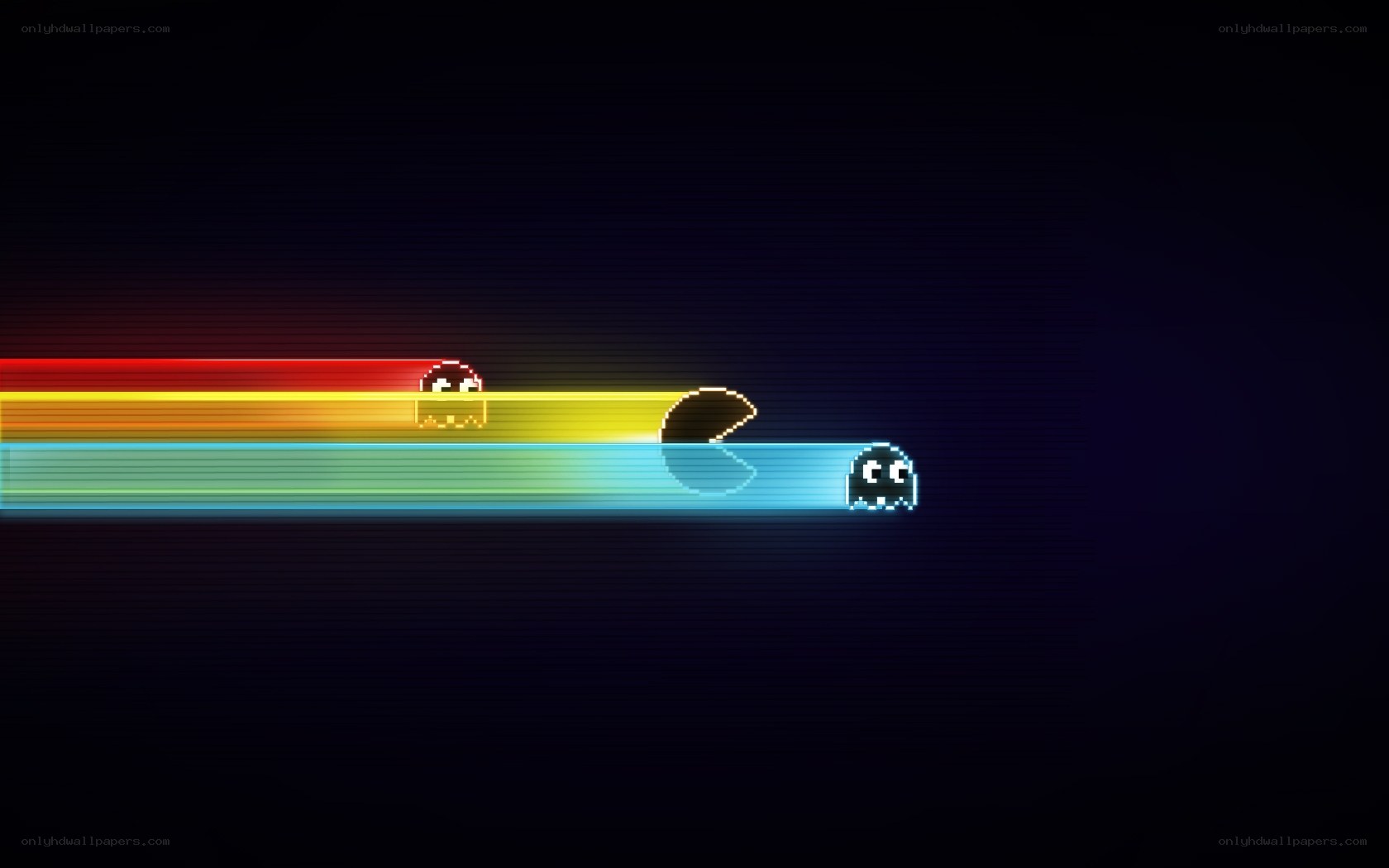 Pac-Man retro game art