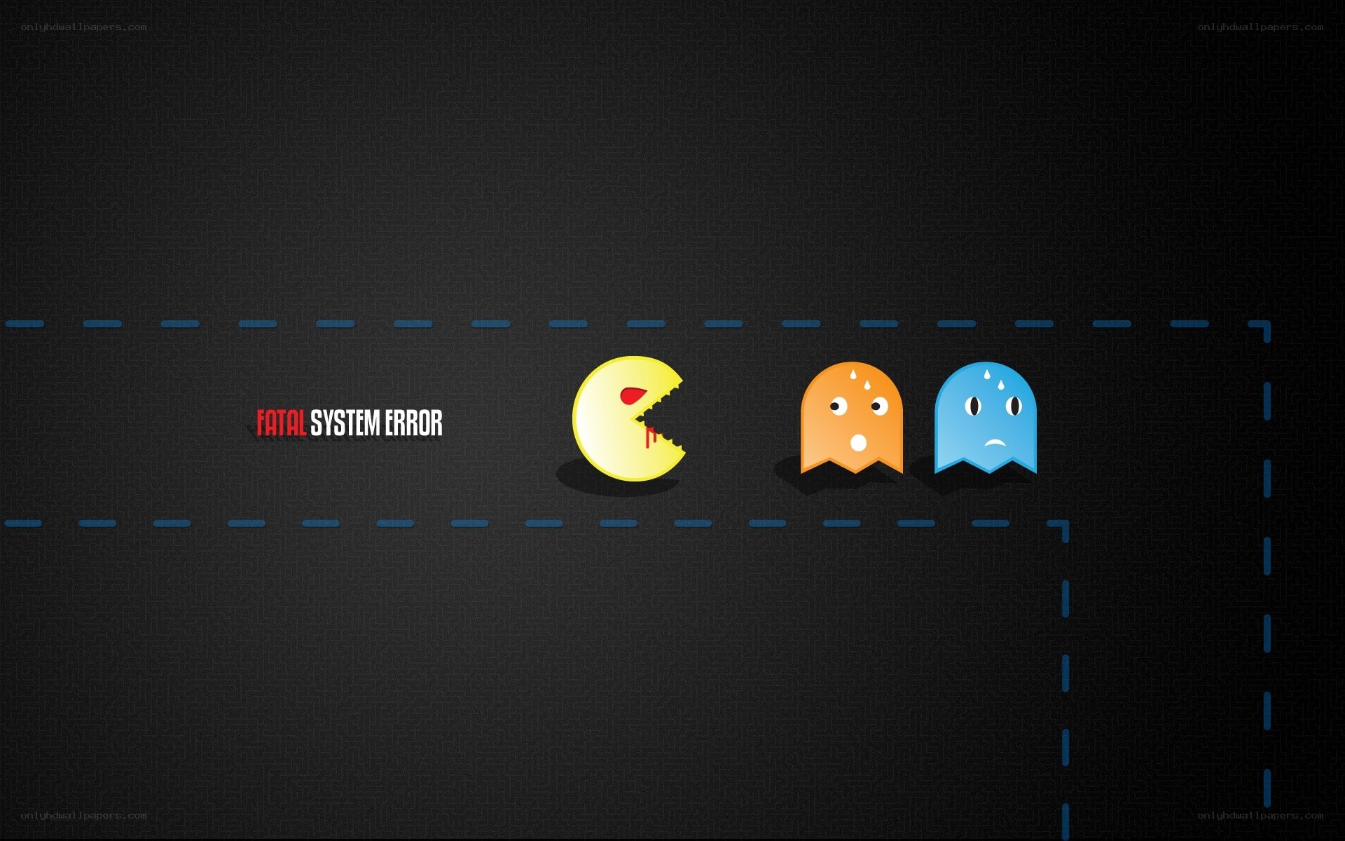 Pac-Man system error