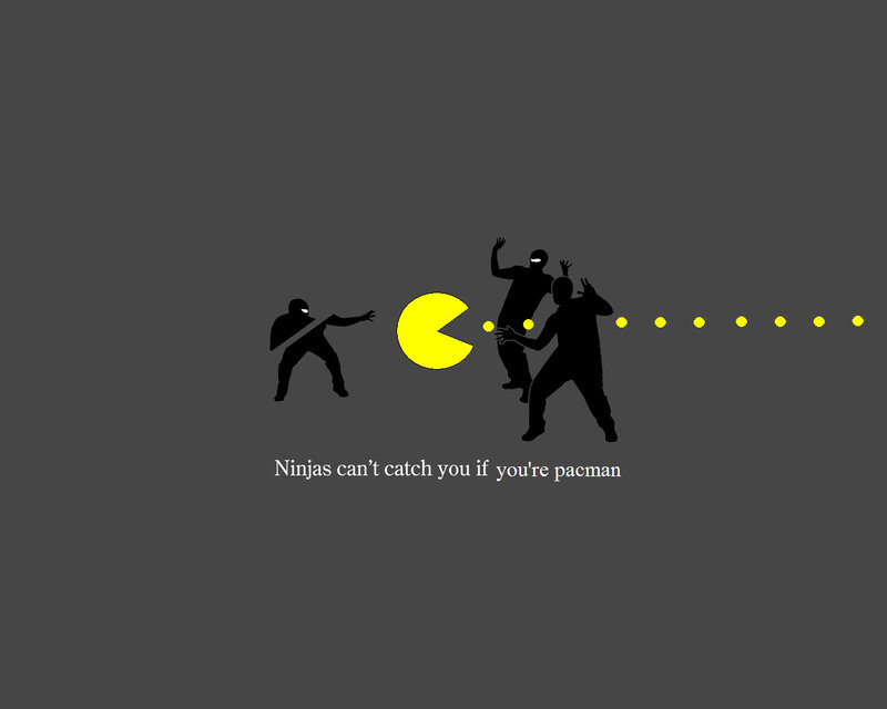 Pac-Man vs Ninjas