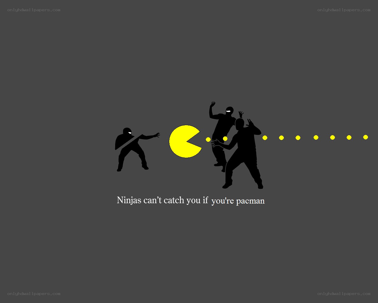 Pac-Man vs Ninjas