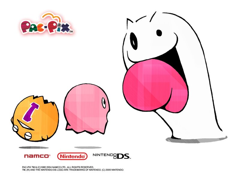 Pac-Pix character art