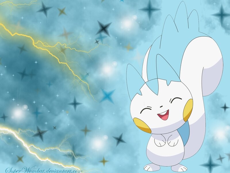 Pachirisu in a Storm