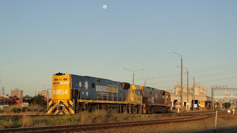 Pacific National Train — Blue