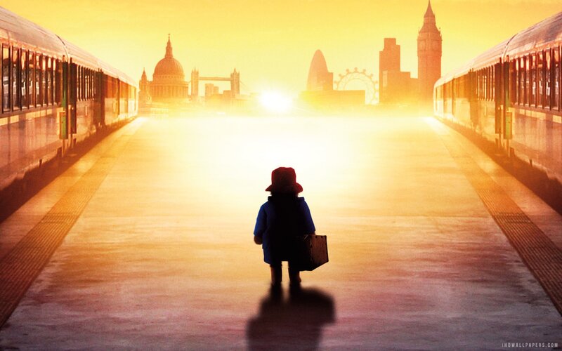 Paddington Bear on Platform