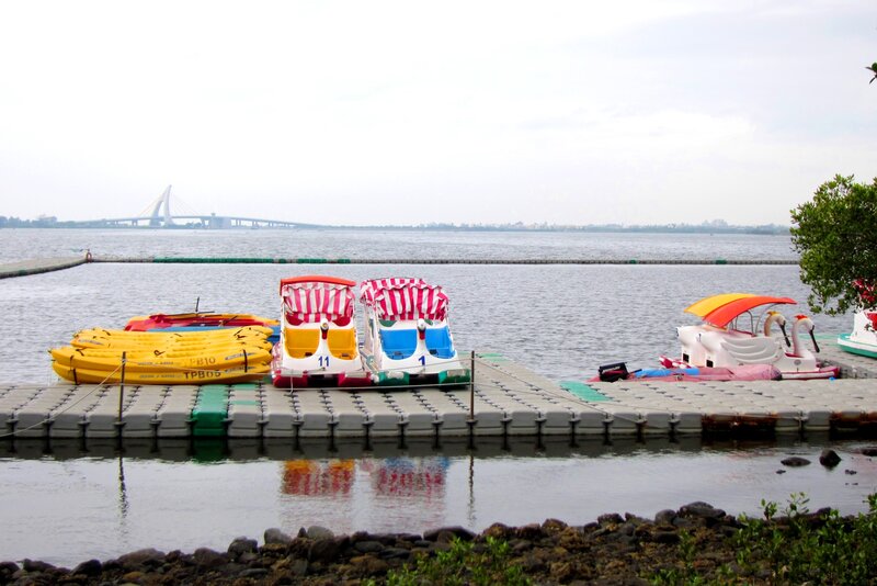 Paddle Boats at Dock