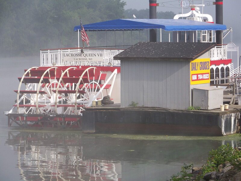 Paddlewheel Boat Docked