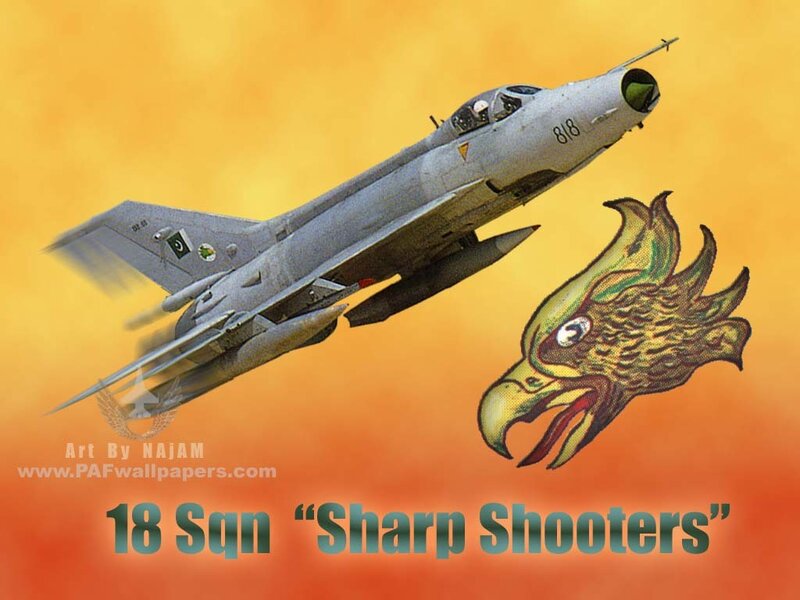 PAF 18 Sqn Fighter Jet