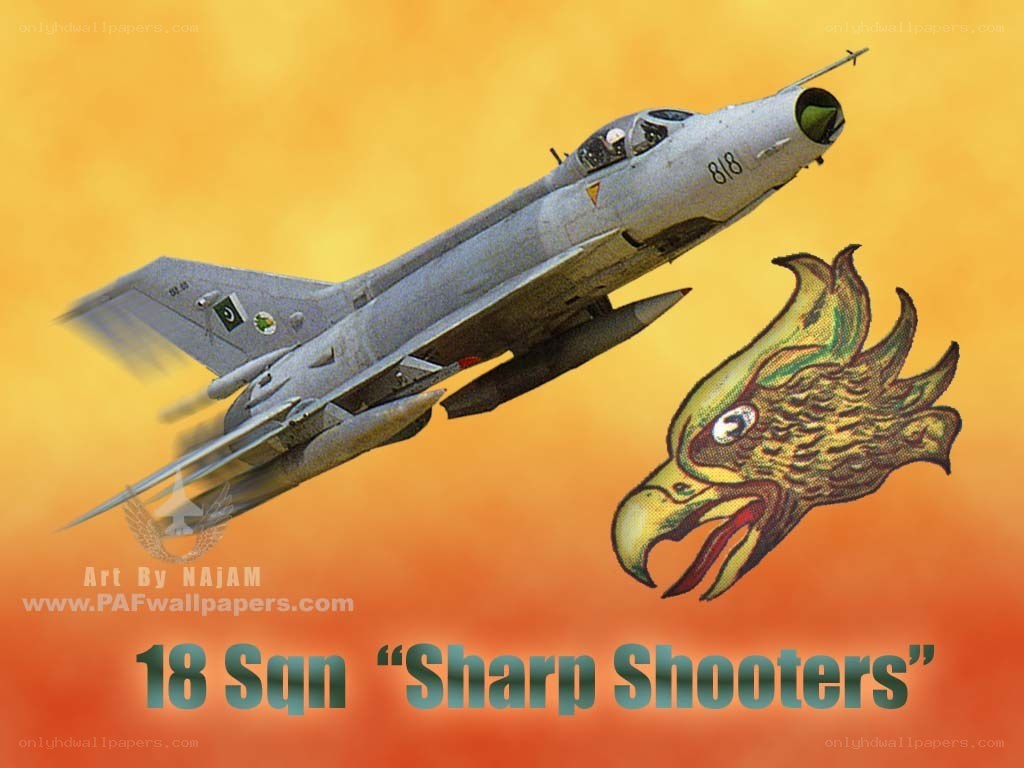 PAF 18 Sqn Fighter Jet