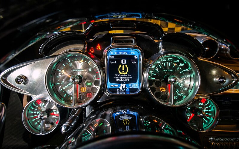 Pagani Dashboard