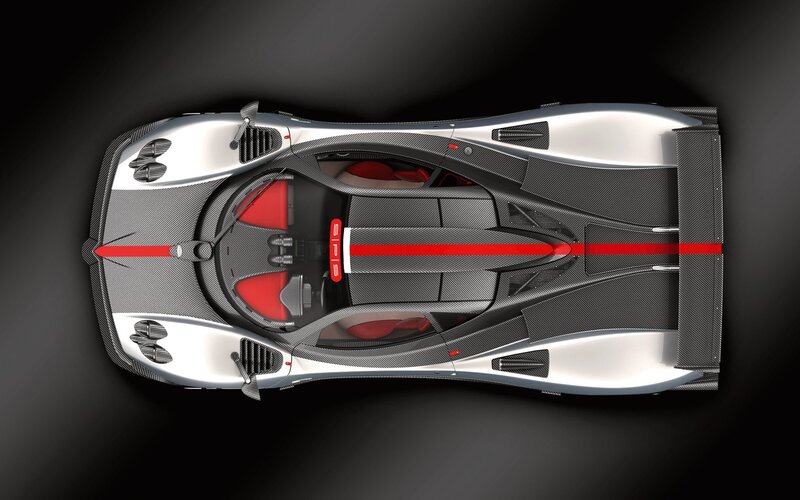 Pagani Huayra BC — Black, Dramatic