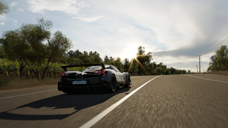 Pagani Huayra on Road