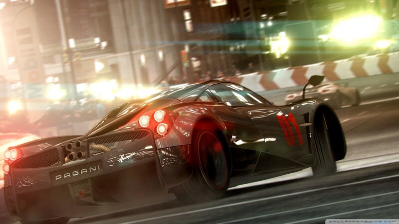 Pagani Huayra Race Car — Black, Dynamic