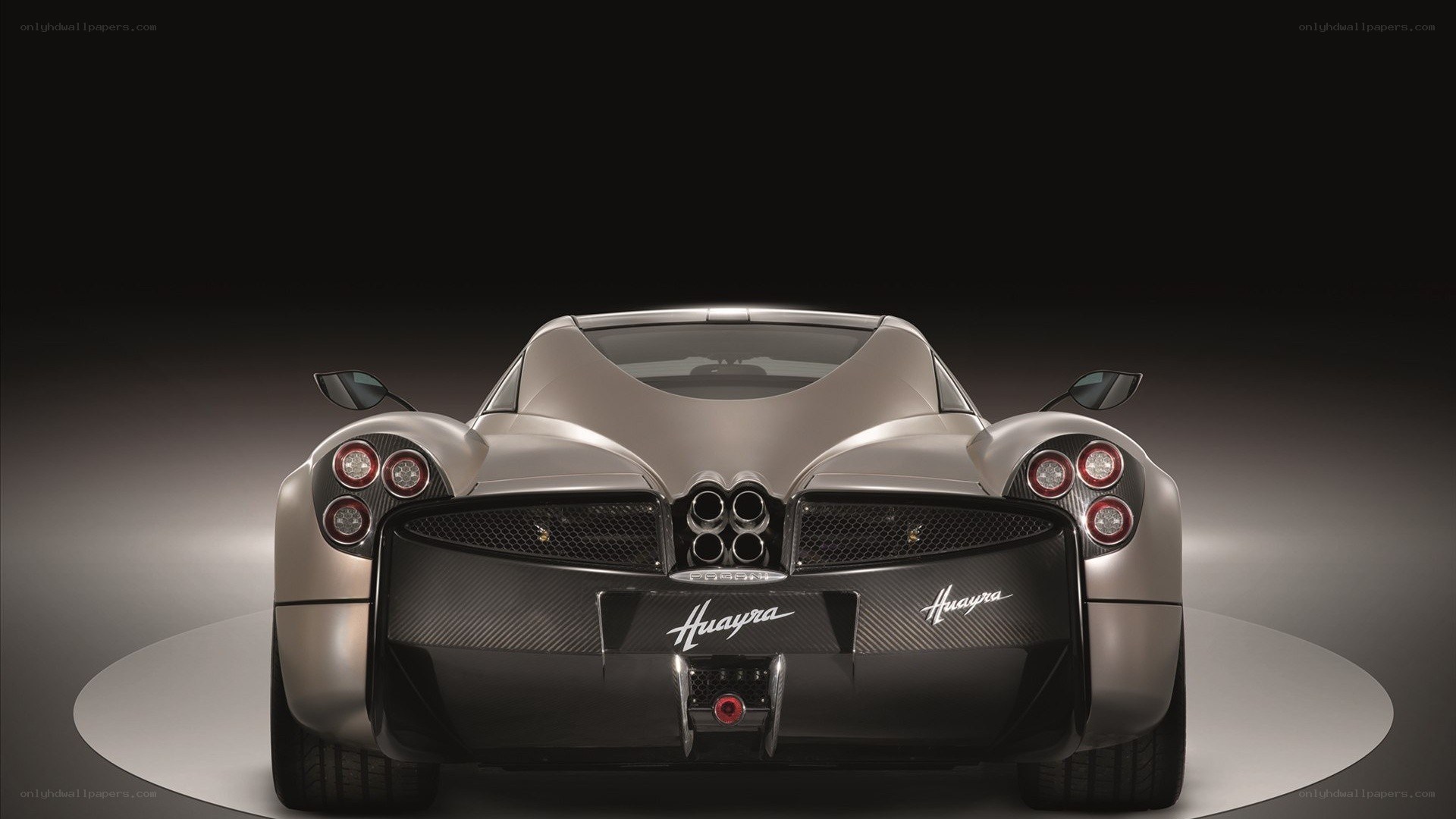 Pagani Huayra rear view