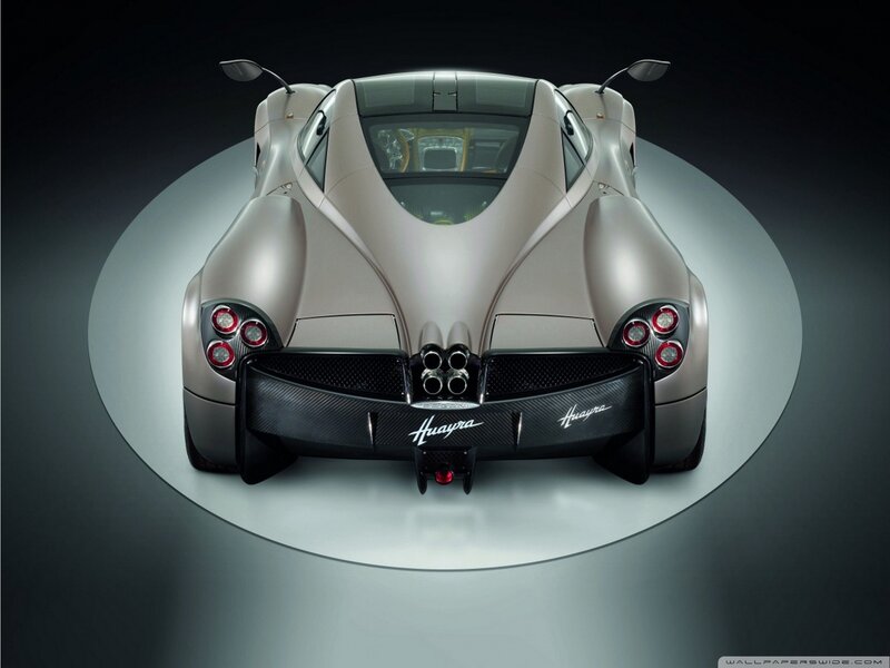 Pagani Huayra rear view