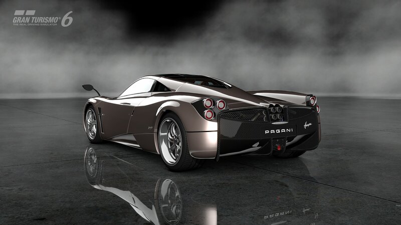 Pagani Huayra Sports Car — Gray, Dramatic