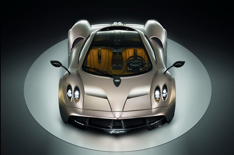 Pagani Huayra Sports Car — Silver