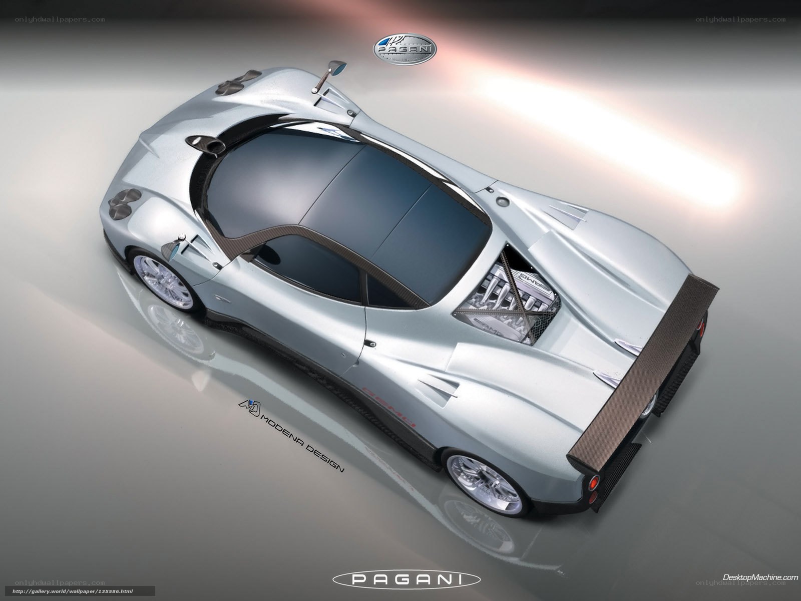 Pagani sports car design
