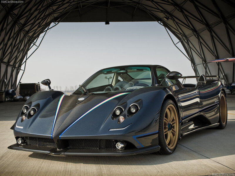 Pagani Zonda HP Barchetta — Black