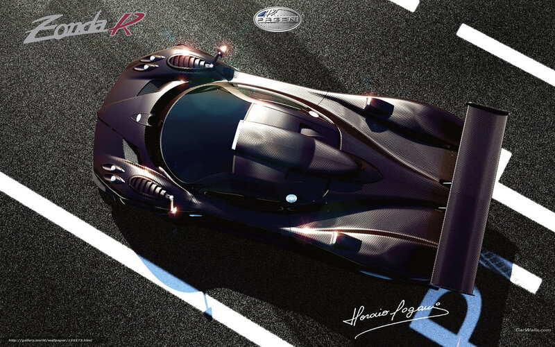 Pagani Zonda R Car — Black