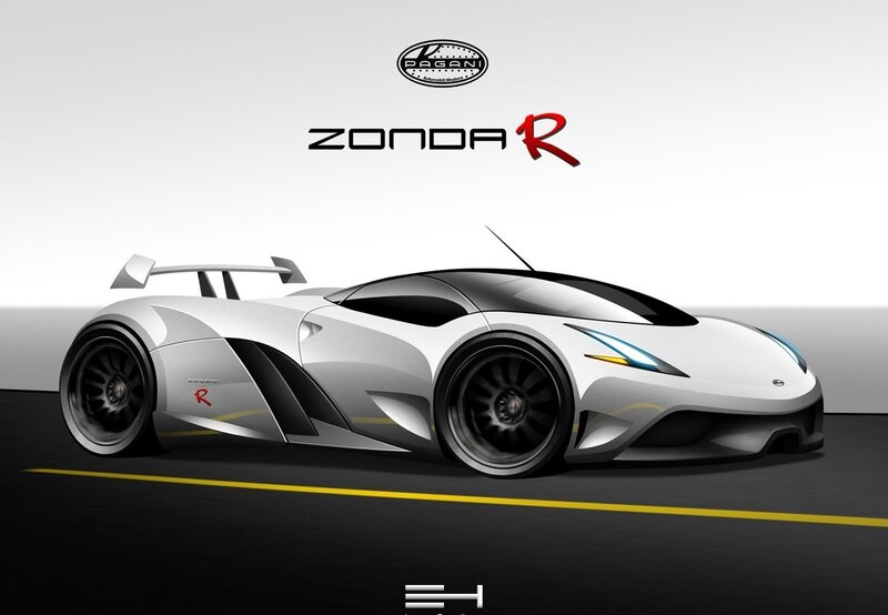 Pagani Zonda R concept car
