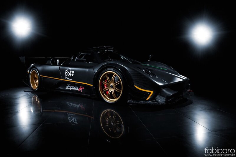 Pagani Zonda R in studio