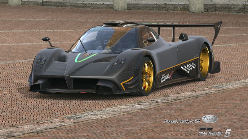 Pagani Zonda R Race Car — Gray
