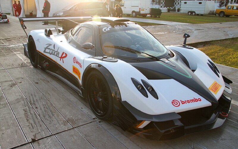 Pagani Zonda R Race Car — White