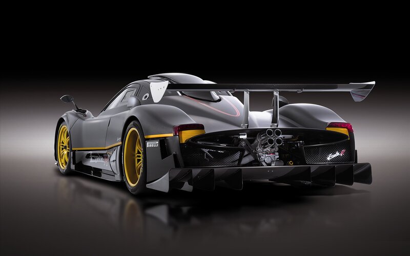 Pagani Zonda R rear view