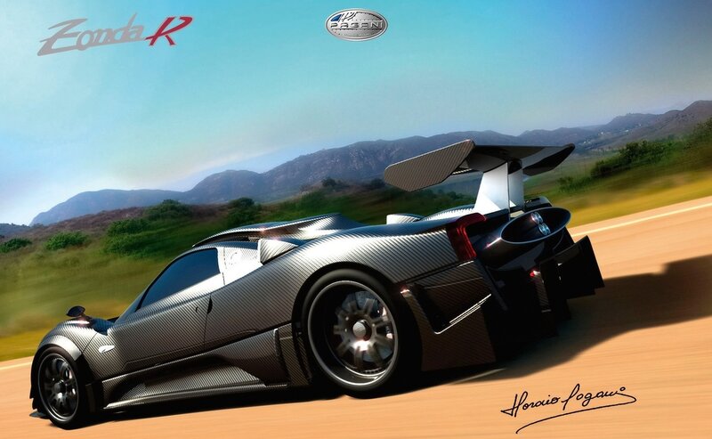 Pagani Zonda R sports car