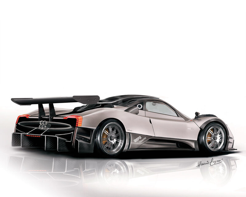 Pagani Zonda R sports car