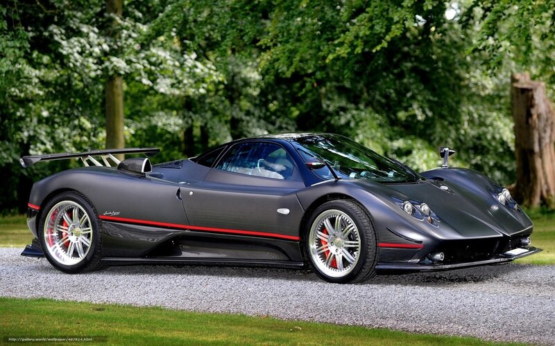 Pagani Zonda Supercar — Black