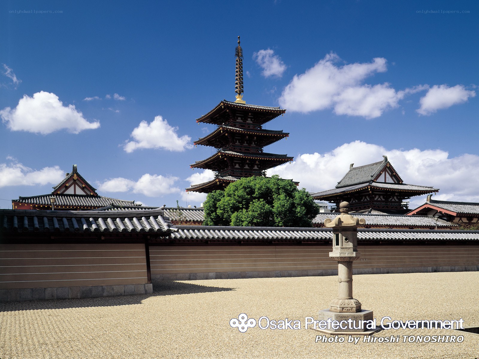 Pagoda at a Japanese temple