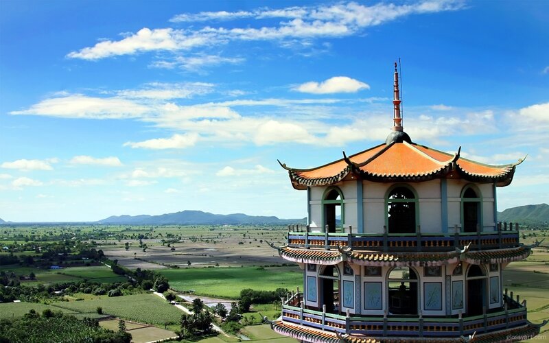 Pagoda on a Hill