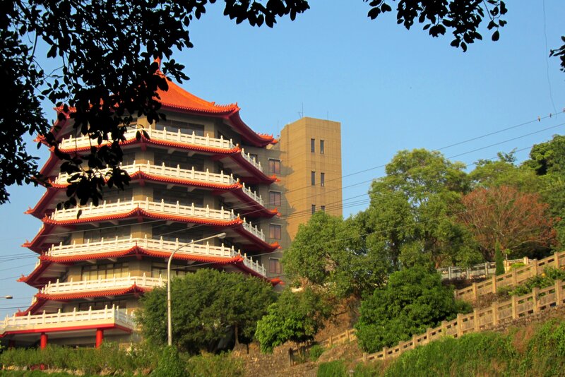 Pagoda on a Hillside