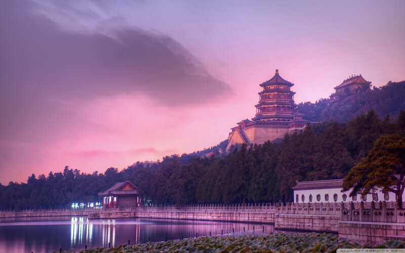 Pagoda on Hillside