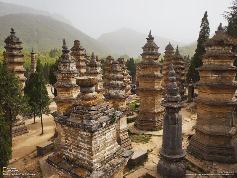 Pagodas at Shaolin Temple