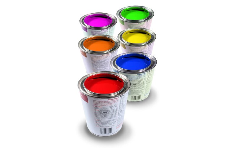 Paint Cans in Various Colors