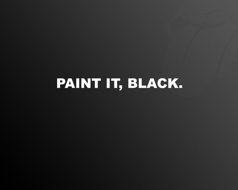 Paint It Black text