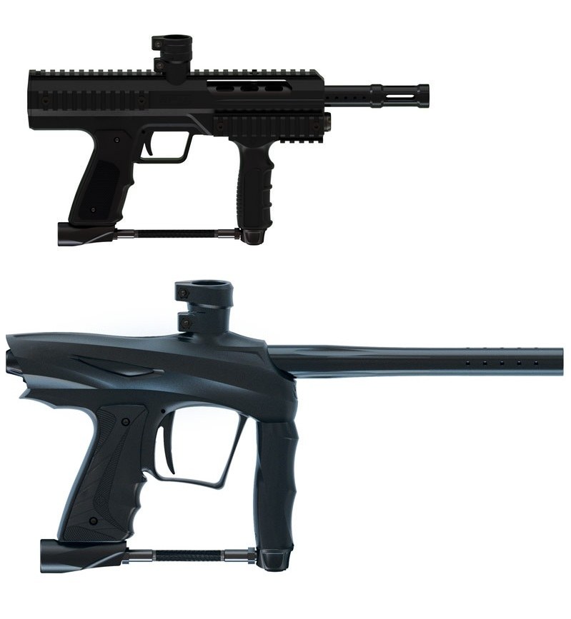Paintball guns