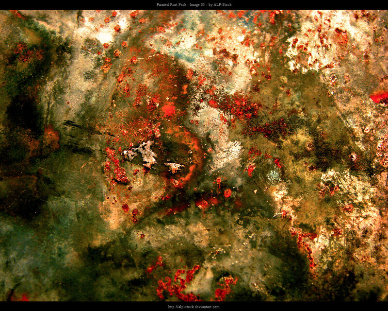 Painted Rust Texture