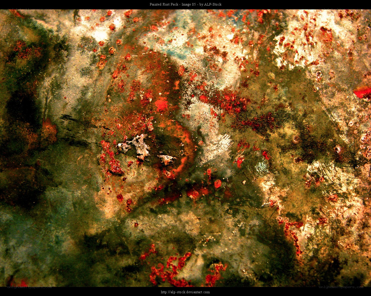 Painted Rust Texture