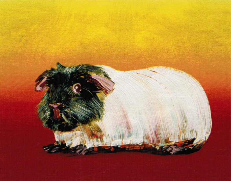 Painting of a guinea pig