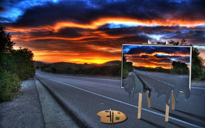 Painting of a Sunset