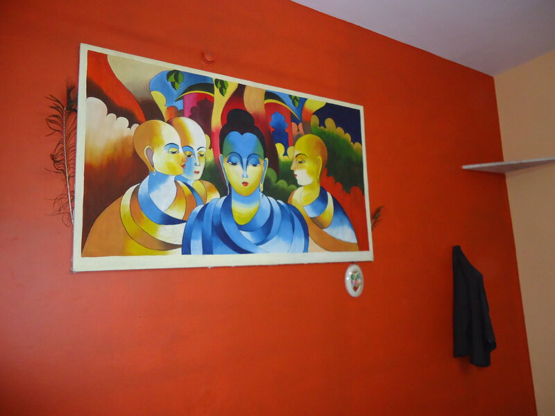 Painting of Four Figures
