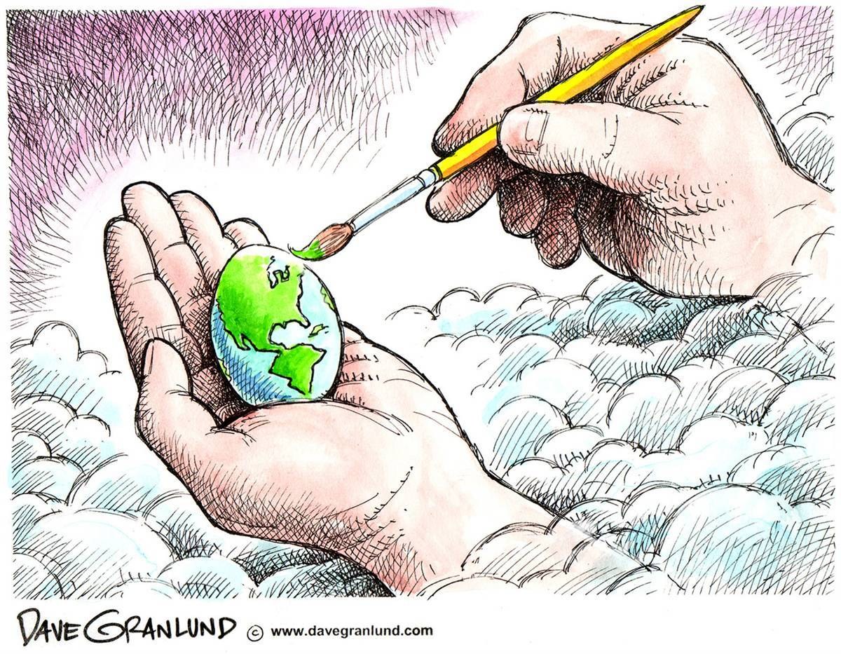 Painting the Earth