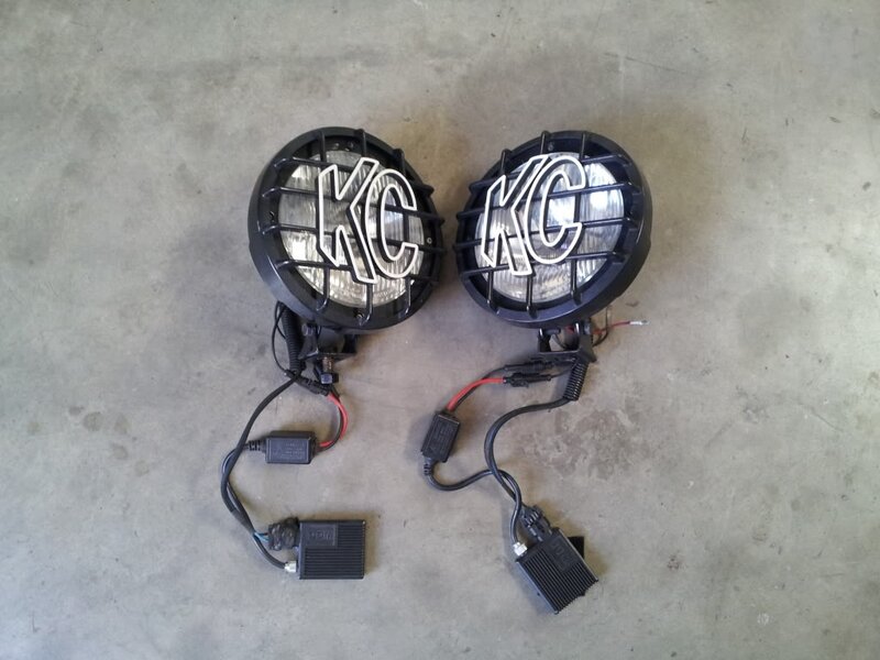 Pair of KC Headlights