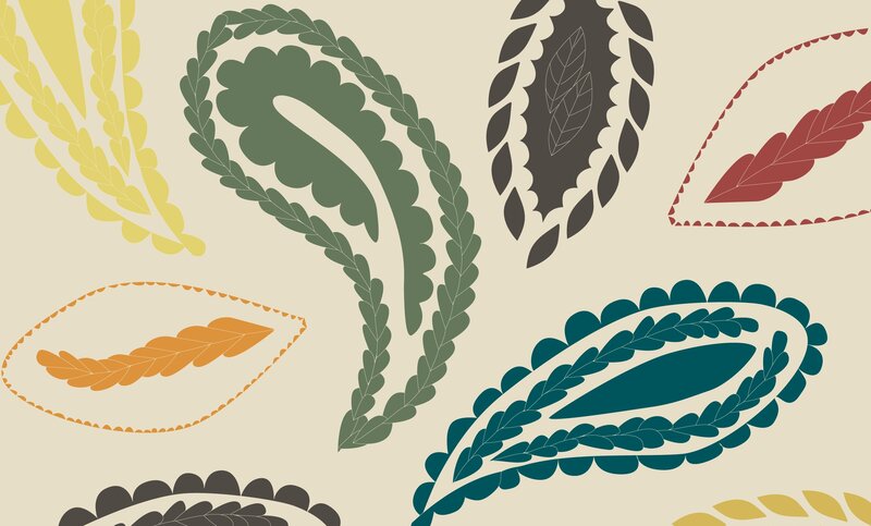 Paisley Leaf Patterns