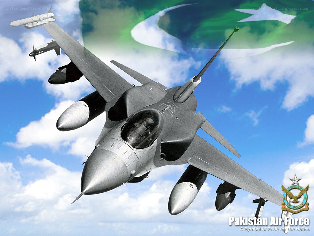 Pakistan Air Force jet in flight