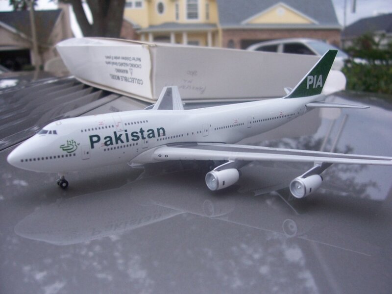 Pakistan Air Force model airplane
