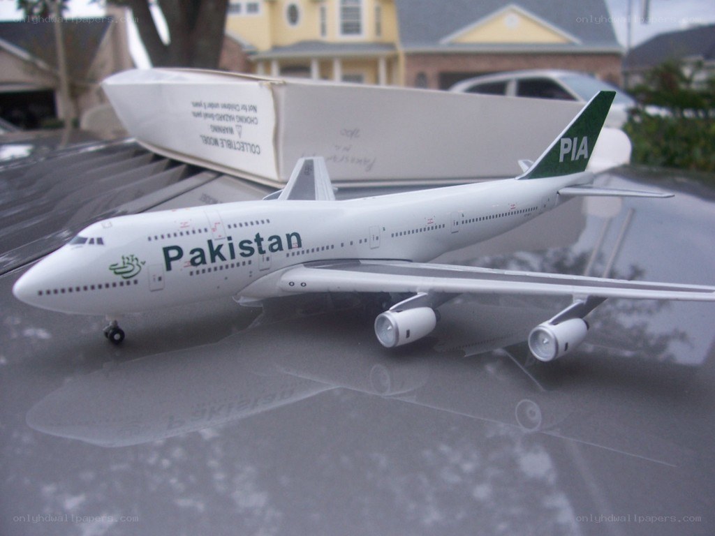 Pakistan Air Force model airplane